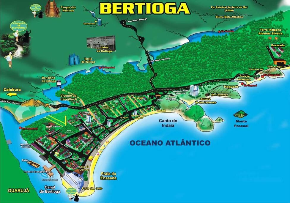 Magnifica Casa Praia Bertioga Guaratuba Sun House Екстер'єр фото